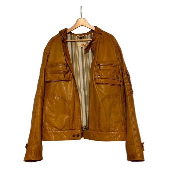 Vintage Bod & Christensen Genuine Leather Jacket Sz XXL - Picture 1 of 14